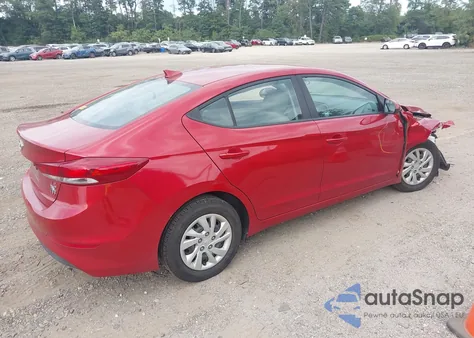 2017 Hyundai Elantra Se из США, поврежденный, VIN 5NPD74LF8HH116761